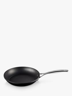 Le Creuset Toughened Non-Stick Deep Frying Pan, 24cm - view 2, Black