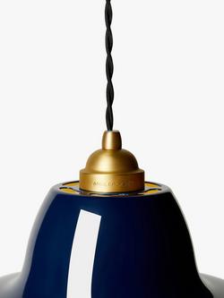 Anglepoise Original 1227 Midi Wide Pendant Ceiling Light - view 2, Ink Blue