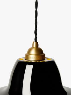 Anglepoise Original 1227 Midi Wide Pendant Ceiling Light - view 2, Jet Black
