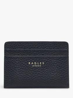 Radley Dukes Place Medium Leather Card Holder, Black