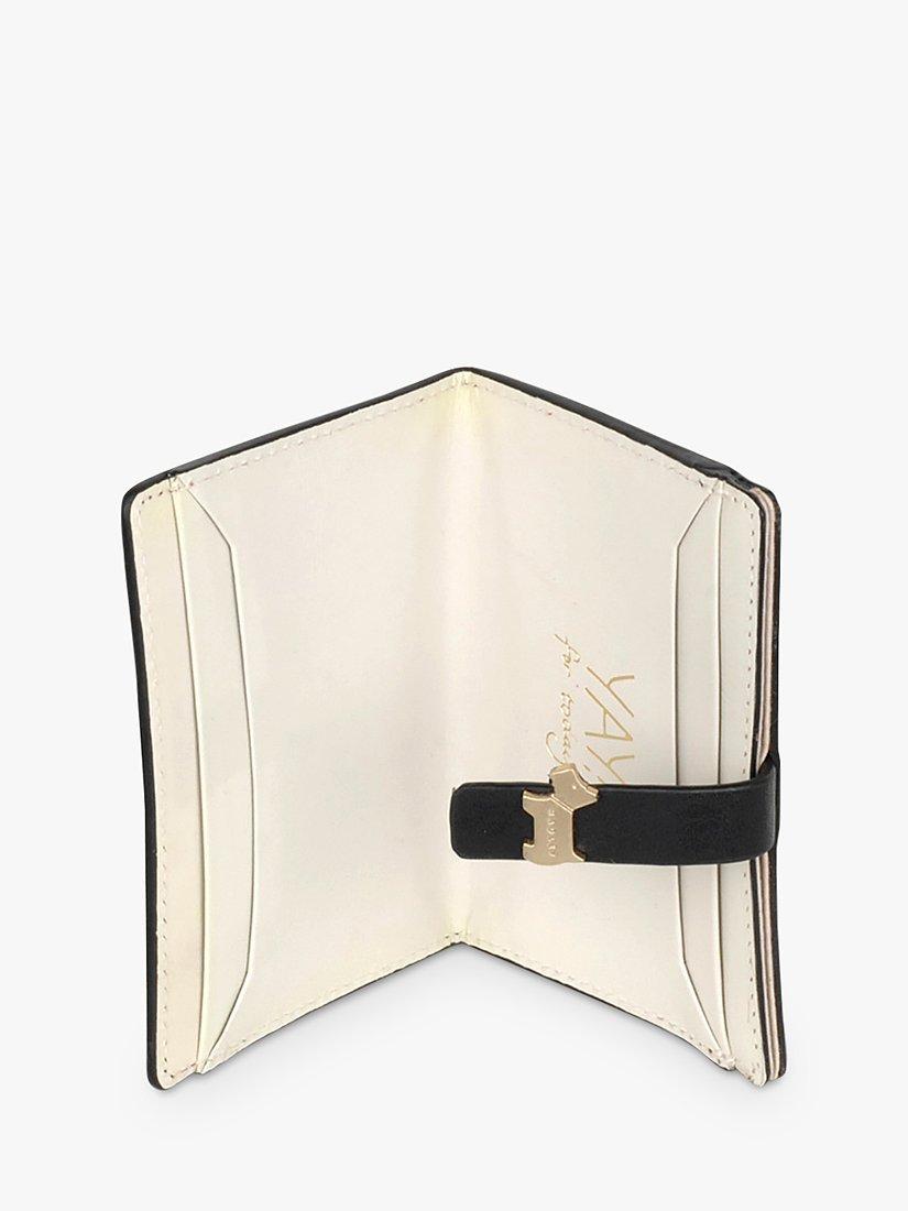 Product image 2 of 3, which shows Radley Newick Road Leather Folded Card Holder, Black