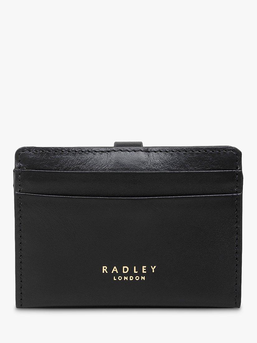 Product image 3 of 3, which shows Radley Newick Road Leather Folded Card Holder, Black