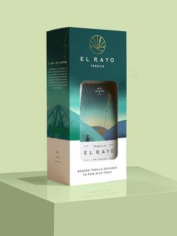 El Rayo No.1 Plata Tequila, 70cl, Multi
