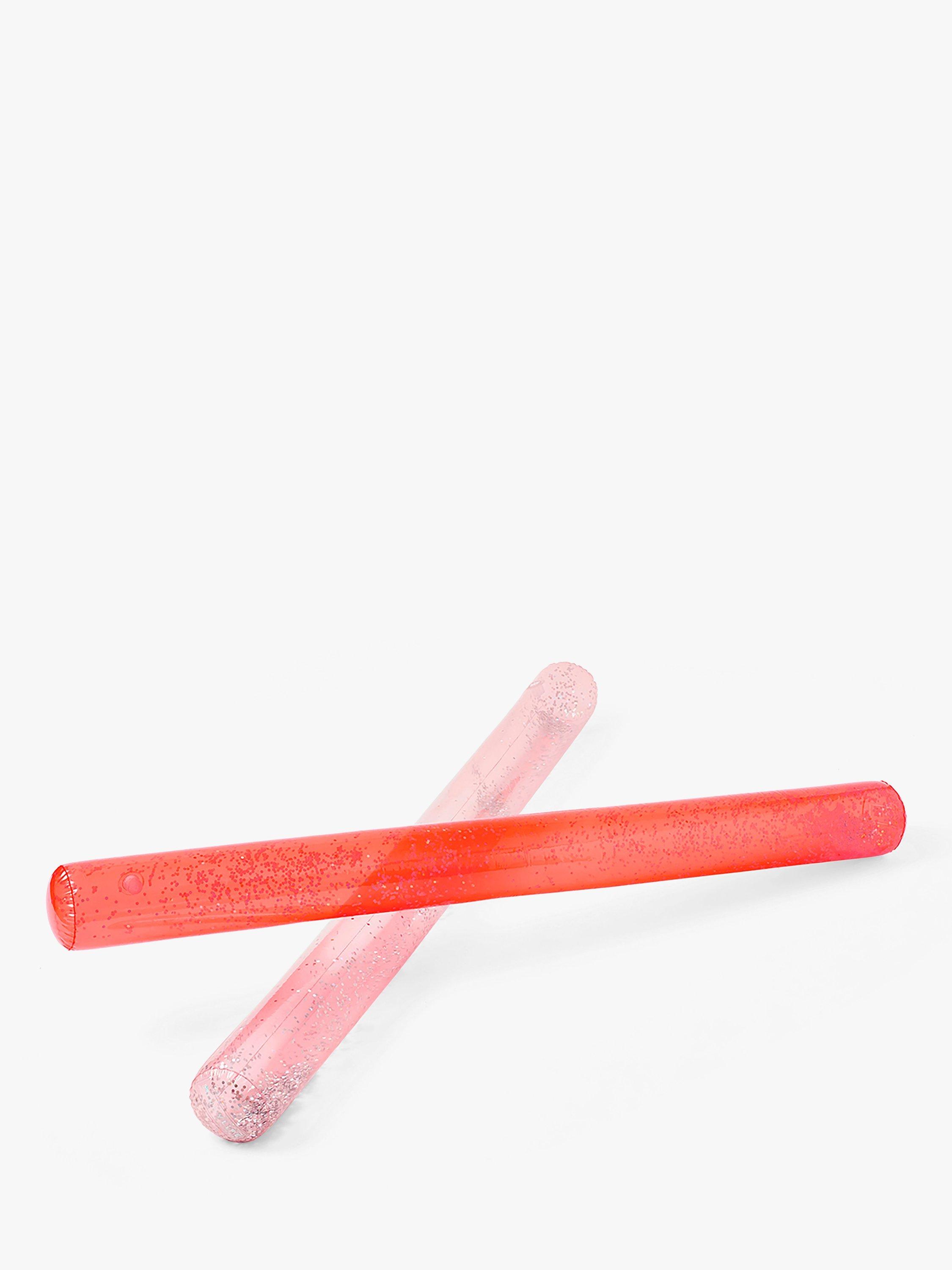 Sunnylife Neon/Coral Inflatable Pool Noodles, Set of 2