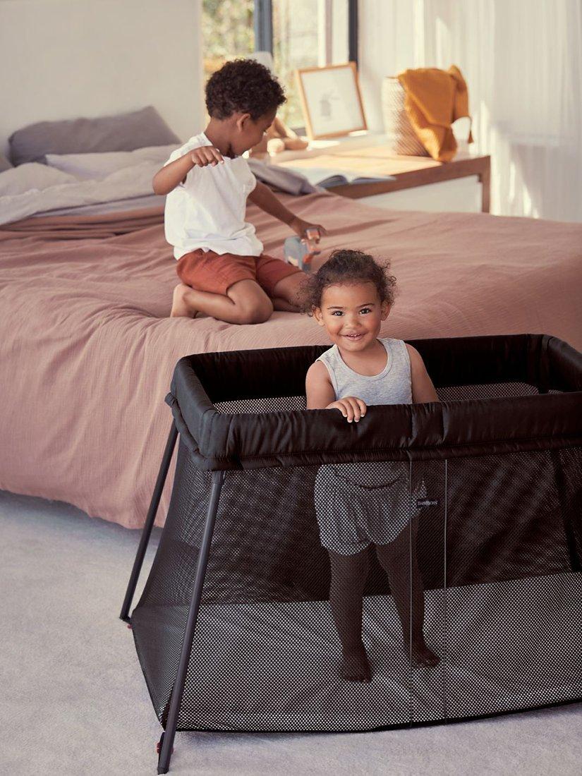 BabyBjorn Travel Cot Light Black