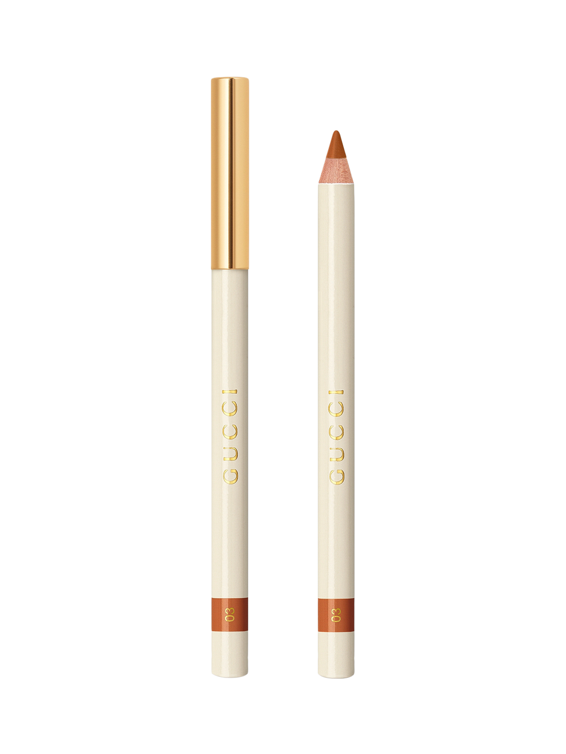 Product image 1 of 6, which shows Gucci Crayon Contour Des Lèvres Lip Pencil, 03 Camel