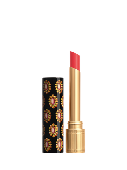 Gucci Rouge de Beauté Brillant High-Shine Lipstick, 411 Emmy Petal