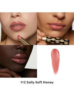 Gucci Rouge de Beauté Brillant High-Shine Lipstick - view 2, 112 Sally Soft Honey