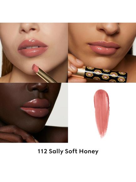 Gucci Rouge de Beauté Brillant High-Shine Lipstick - view 2, 112 Sally Soft Honey