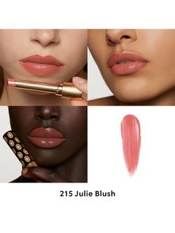 Gucci Rouge de Beauté Brillant High-Shine Lipstick - view 2, 215 Julie Blush