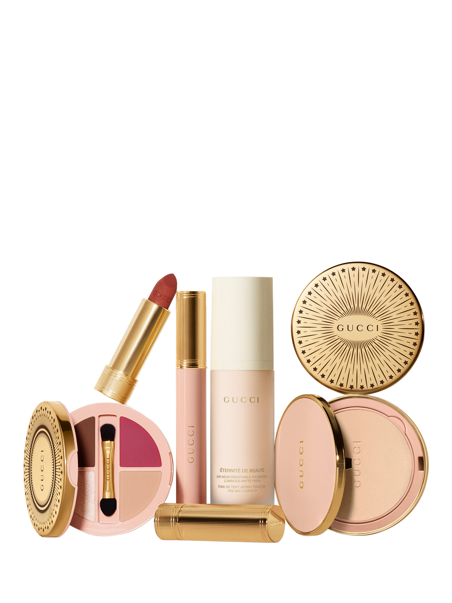 Product image 7 of 7, which shows Gucci Rouge À Lèvres Matte Lipstick, 505 Janet Rust