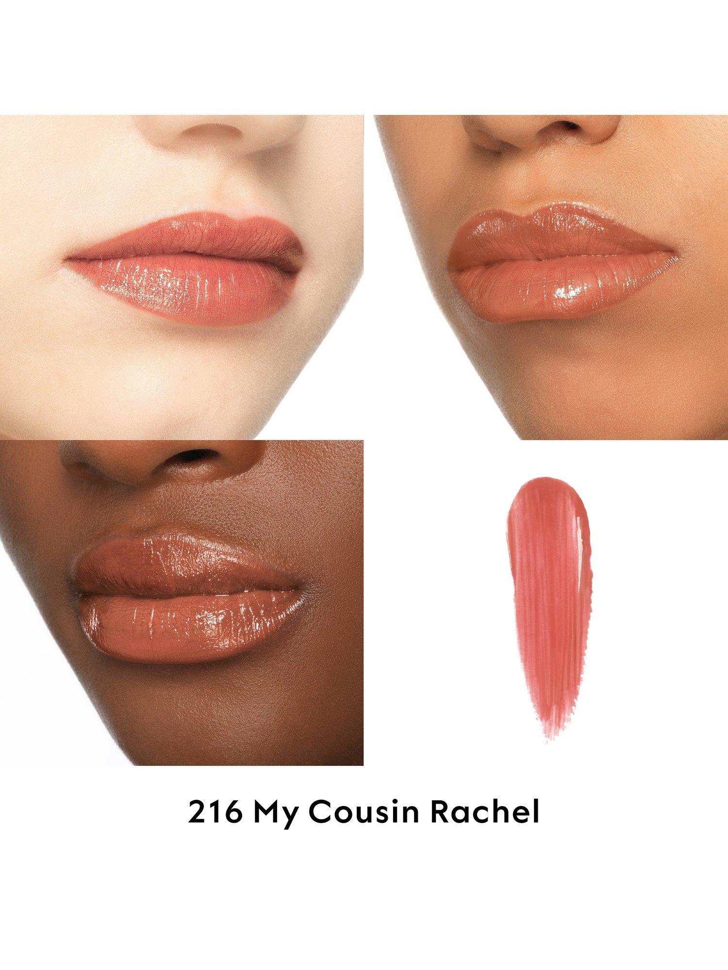 Product image 2 of 8, which shows Gucci Rouge de Beauté Brillant High-Shine Lipstick, 216 My Cousin Rachel