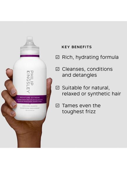 Philip Kingsley Moisture Extreme Enriching Shampoo, 250ml - view 2, 