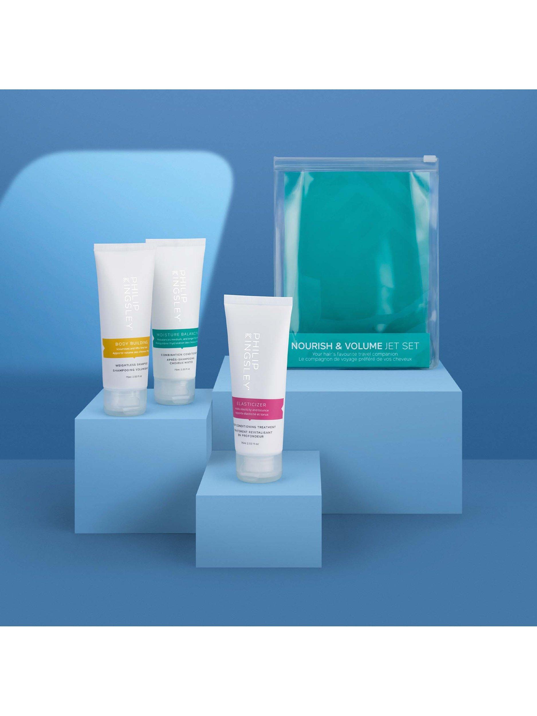 Product image 3 of 3, which shows Philip Kingsley Nourish & Volume Jet Set Haircare Gift Set