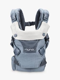 Nuna CUDL Baby Carrier - view 2, Softened Denim