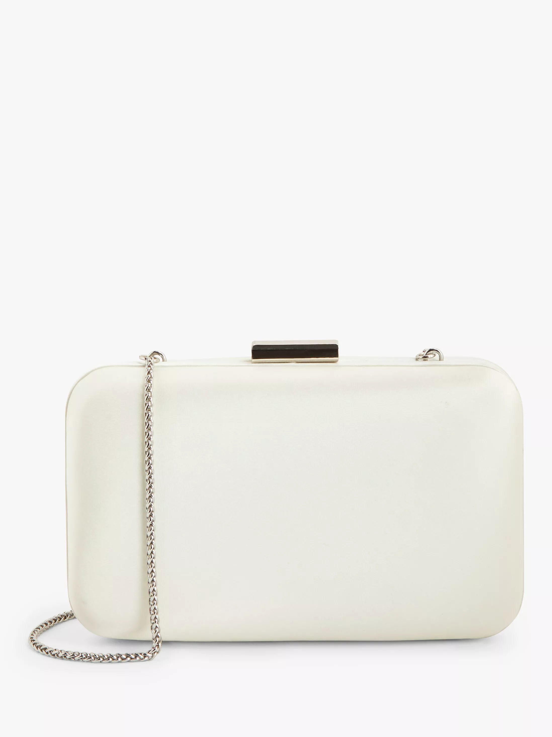 Plain white clutch hotsell