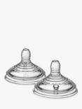 Tommee Tippee Natural Start Medium Flow Baby Bottle Teats, Pack of 2