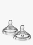 Tommee Tippee Natural Start Medium Flow Baby Bottle Teats, Pack of 2