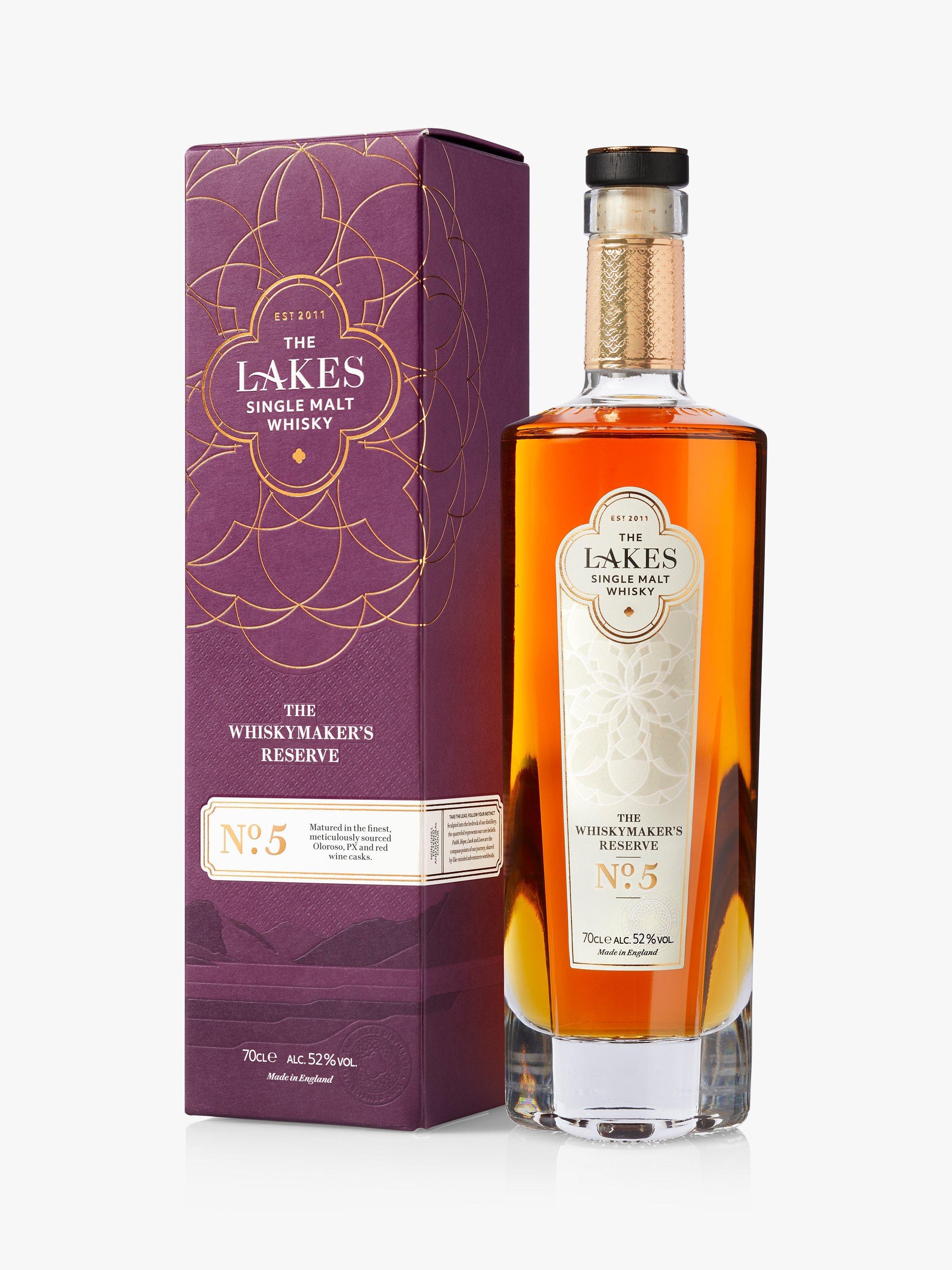 The Lakes Distillery Whiskymaker’s Reserve No.5 Single Malt Whisky, 70cl