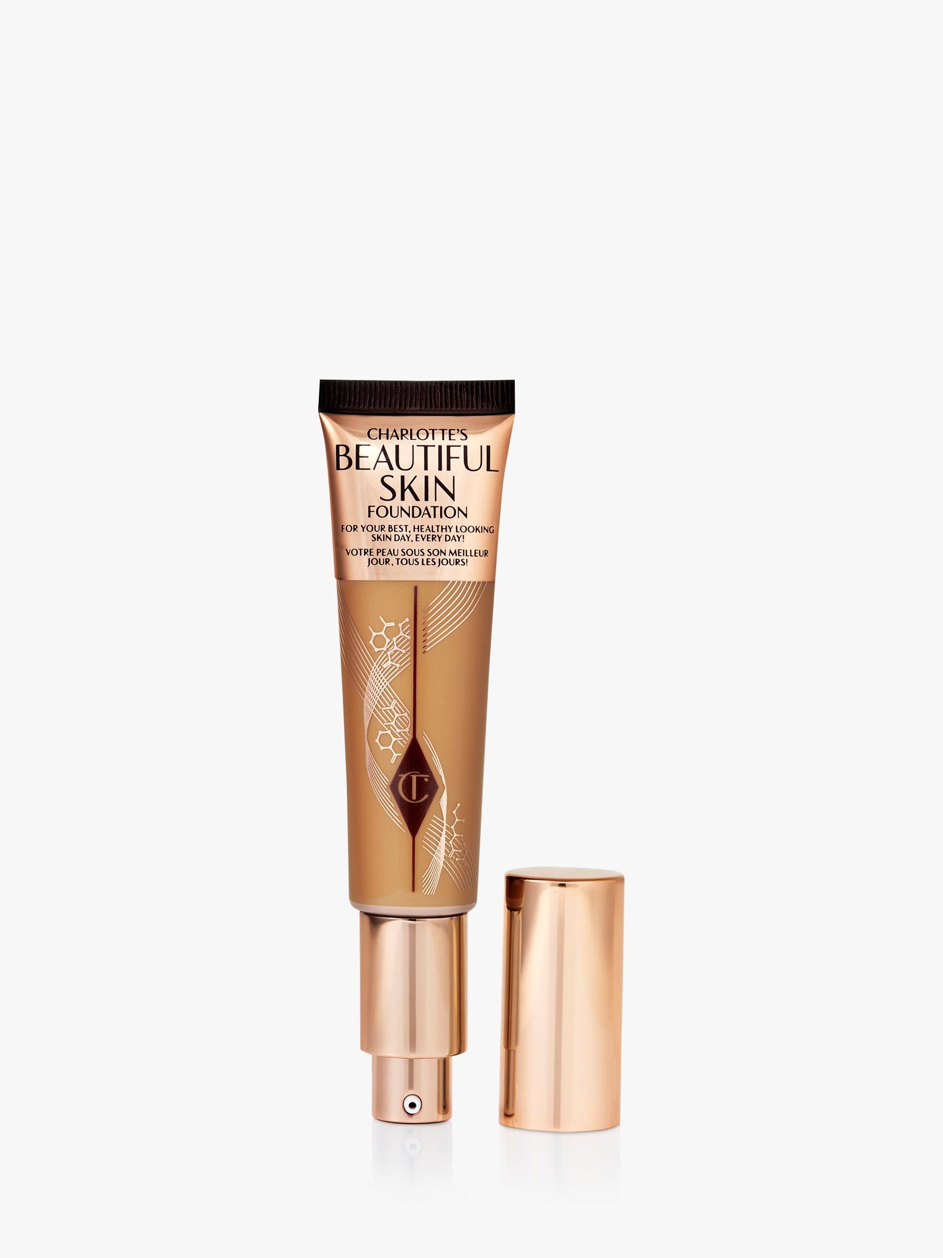 Product image 1 of 6, which shows Charlotte Tilbury Beautiful Skin Foundation, 9 Warm