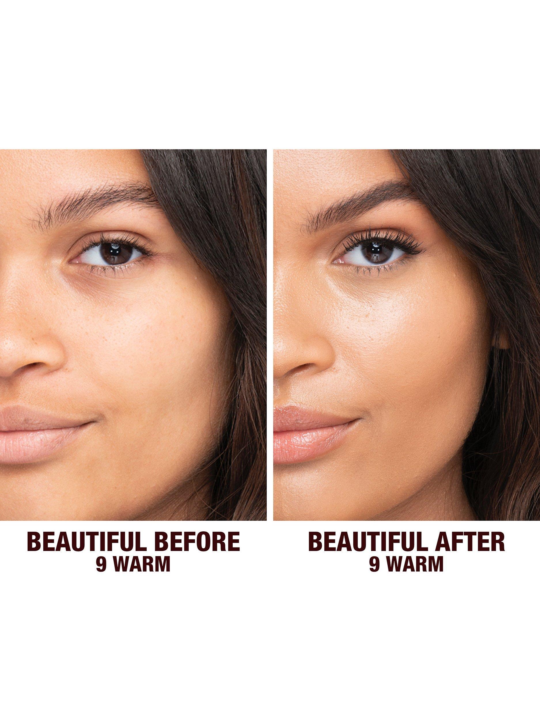 Product image 4 of 6, which shows Charlotte Tilbury Beautiful Skin Foundation, 9 Warm