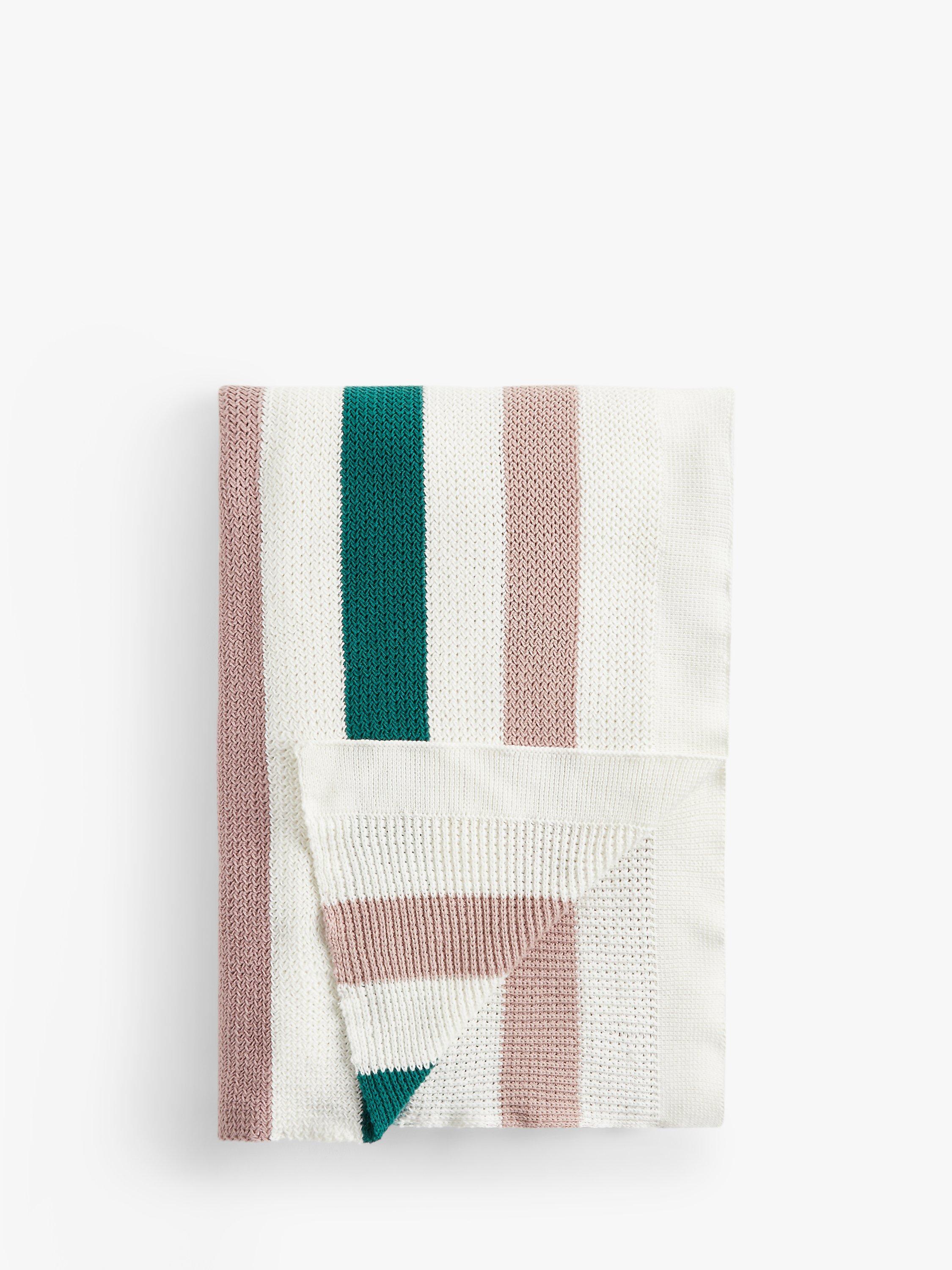 John Lewis ANYDAY John Lewis ANYDAY Stripe Throw, Multi £40.00