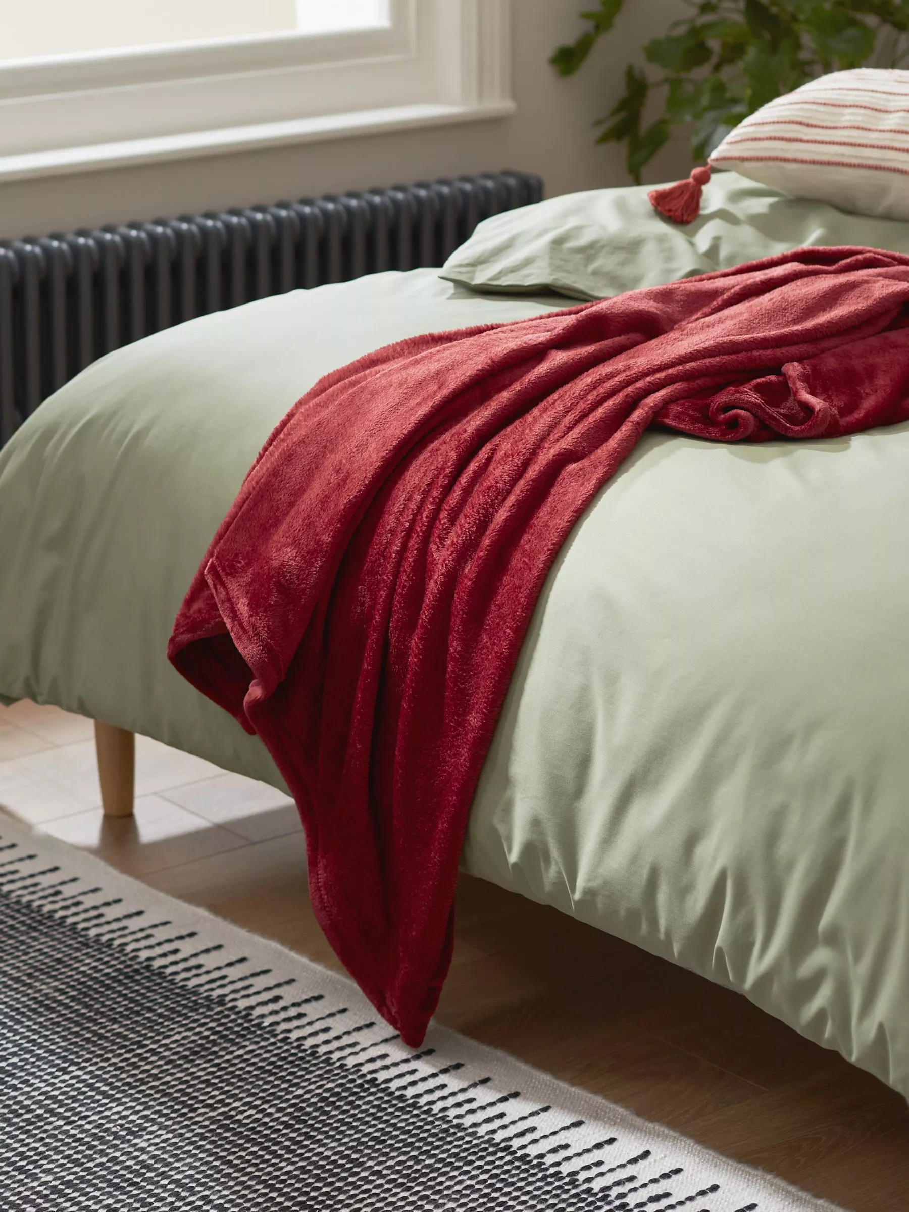 Red Throws Blankets John Lewis Partners