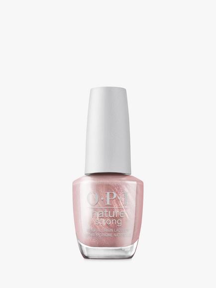 OPI Nature Strong Natural Nail Lacquer, Intentions Are Rose Gold