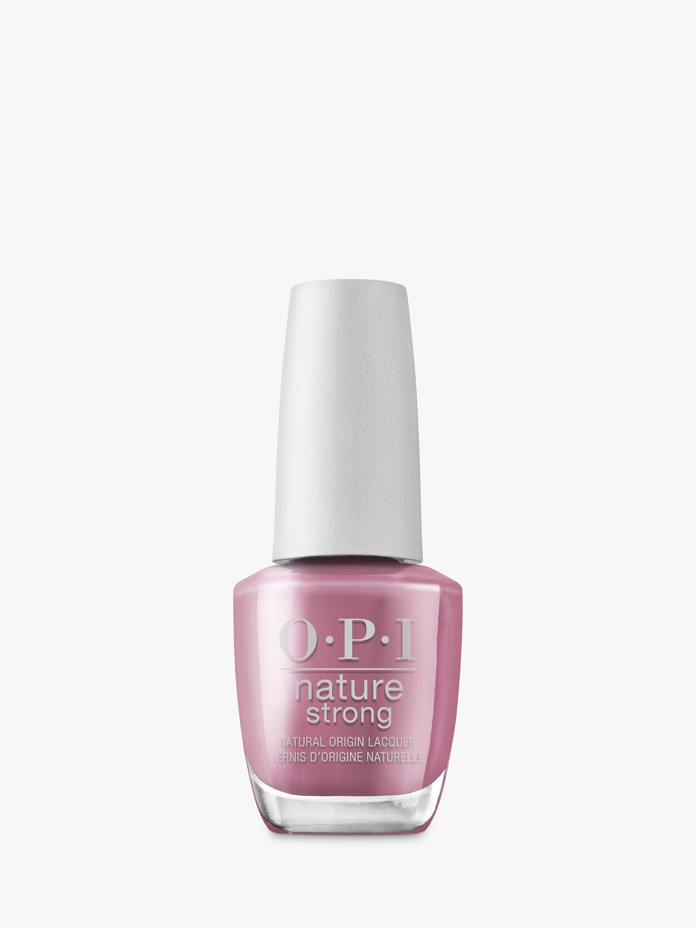 Product image 1 of 5, which shows OPI Nature Strong Natural Nail Lacquer, Simply Radishing
