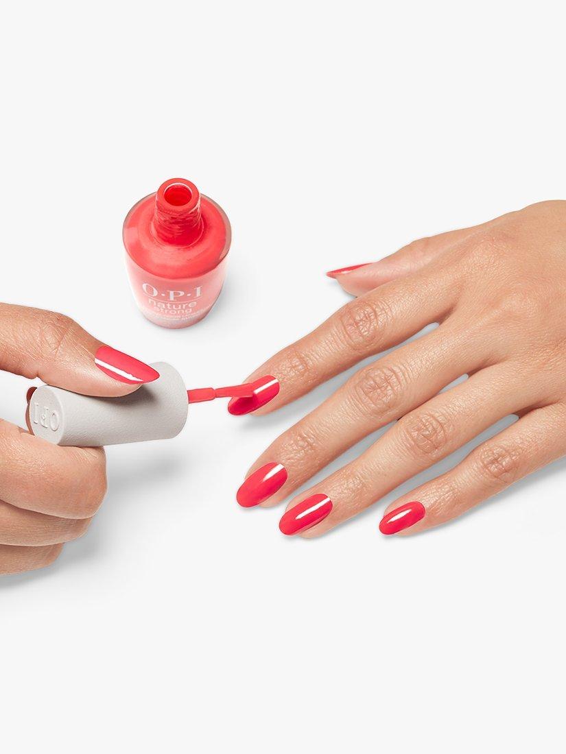 Product image 5 of 5, which shows OPI Nature Strong Natural Nail Lacquer, Once and Floral