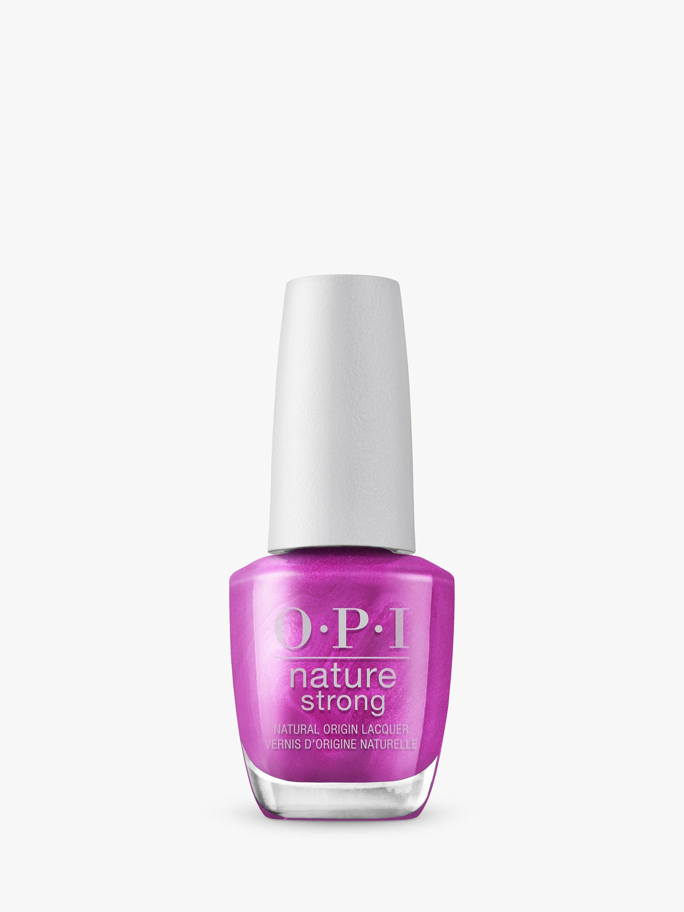 Product image 1 of 5, which shows OPI Nature Strong Natural Nail Lacquer, Thistle Make You Bloom