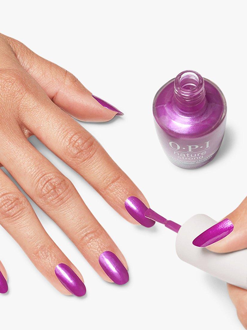 Product image 5 of 5, which shows OPI Nature Strong Natural Nail Lacquer, Thistle Make You Bloom