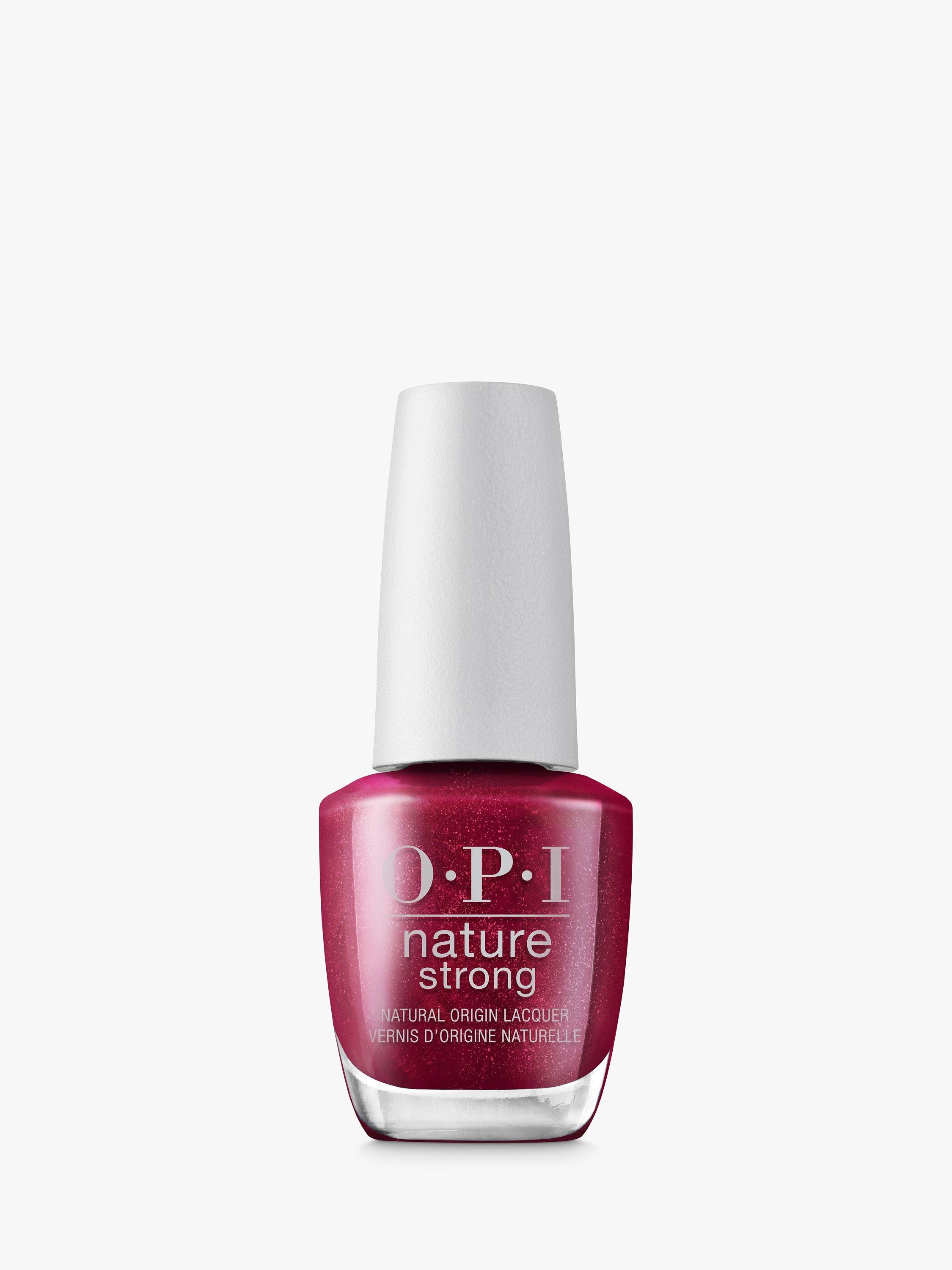Product image 1 of 5, which shows OPI Nature Strong Natural Nail Lacquer, Raisin Your Voice