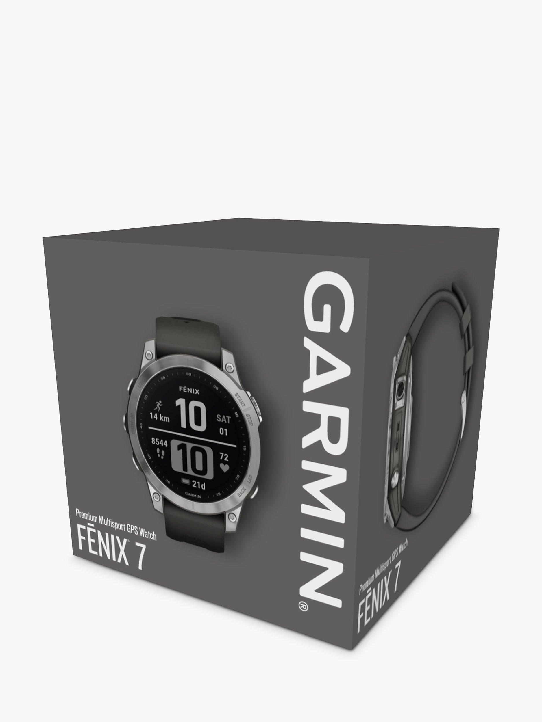 Garmin f nix 7 GPS 47mm Multisport Smartwatch Graphite