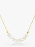 Claudia Bradby Ange Freshwater Pearl Necklace, Gold