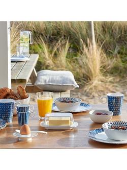 Mepal Picnic Butter Dish - view 2, Nordic White