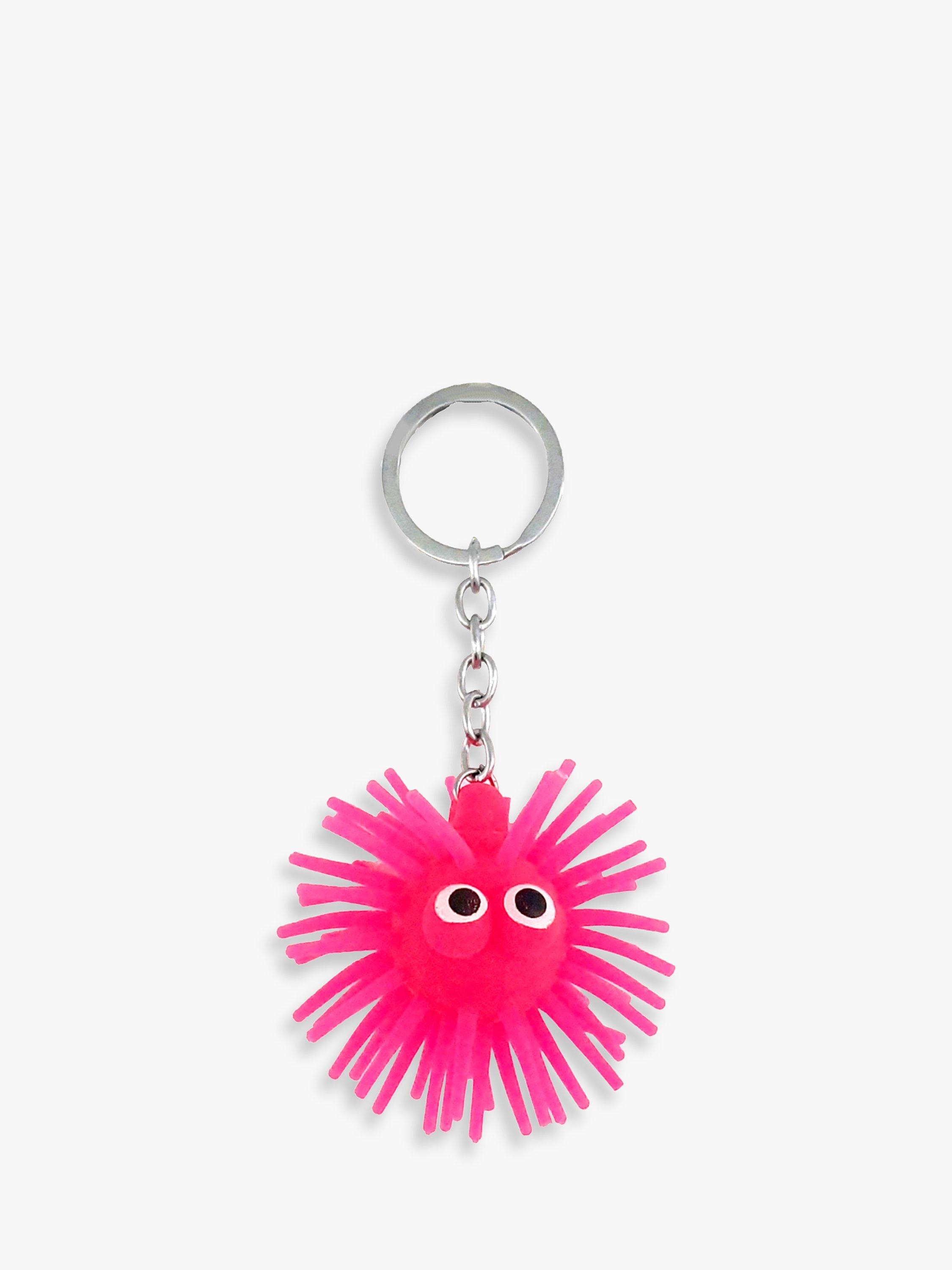 Tinc Fuzz Keyring, Pink