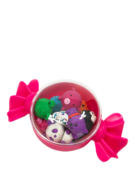 Tinc Animal Eraser Tub, Multi