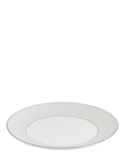 Wedgwood Gio Platinum Fine Bone China Tea Plate, 17cm, White - view 2, White