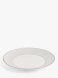 Wedgwood Gio Platinum Fine Bone China Side Plate, 20.6cm, White