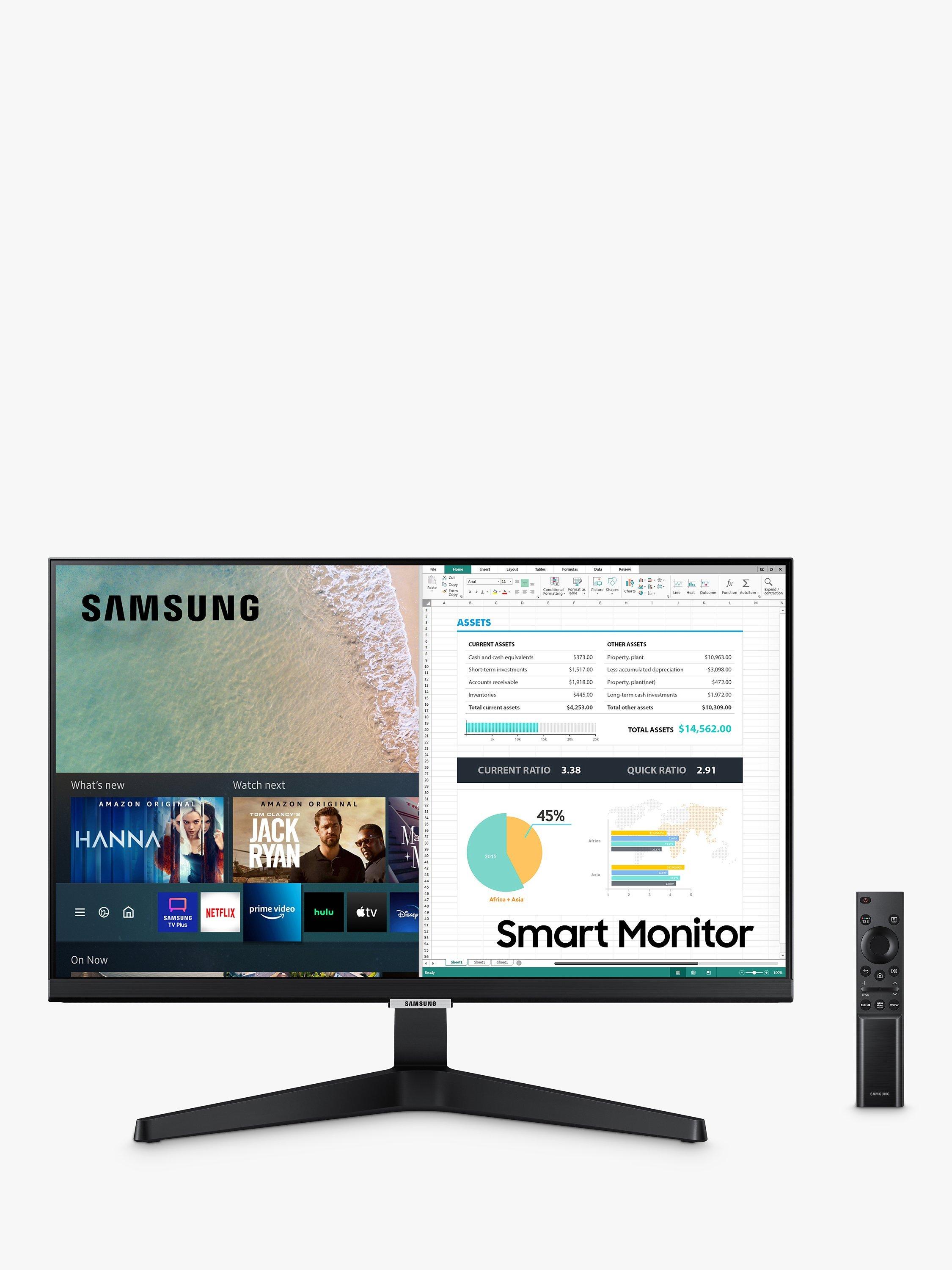 Samsung M50A LS24AM506NUXXU Full HD Smart Monitor, 24", Black