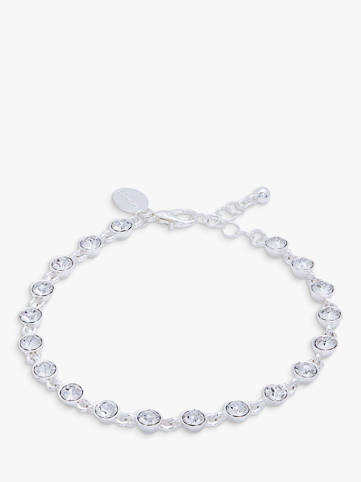 Jon Richard Radiance Collection Crystal Tennis Bracelet
