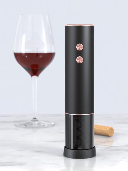 Bar Originale Vinology Fast Charge USB Electric Corkscrew - view 2, Black