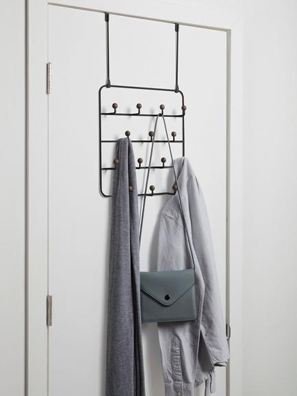 Umbra Estique Over Door Multi Organiser - view 2, Black