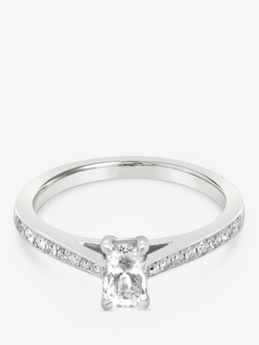 Product image 2 of 4, which shows Milton & Humble Jewellery Pre-Loved Platinum Flawless Diamond Ring