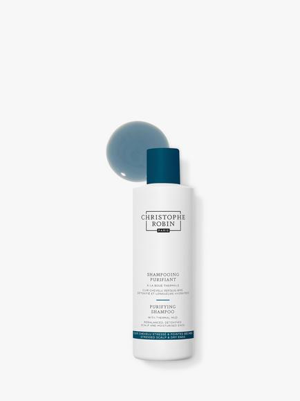 Christophe Robin Purifying Shampoo with Thermal Mud, 250ml, 