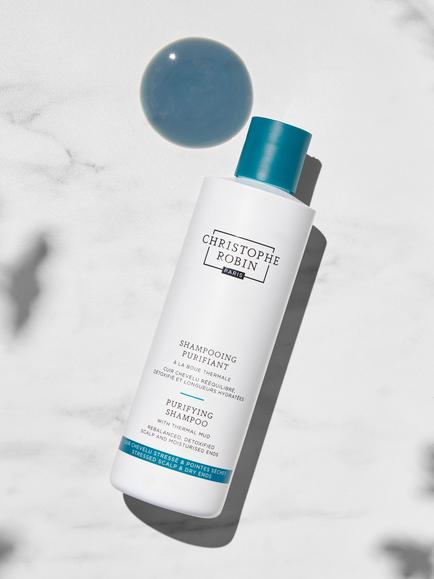 Christophe Robin Purifying Shampoo with Thermal Mud, 250ml - view 2, 