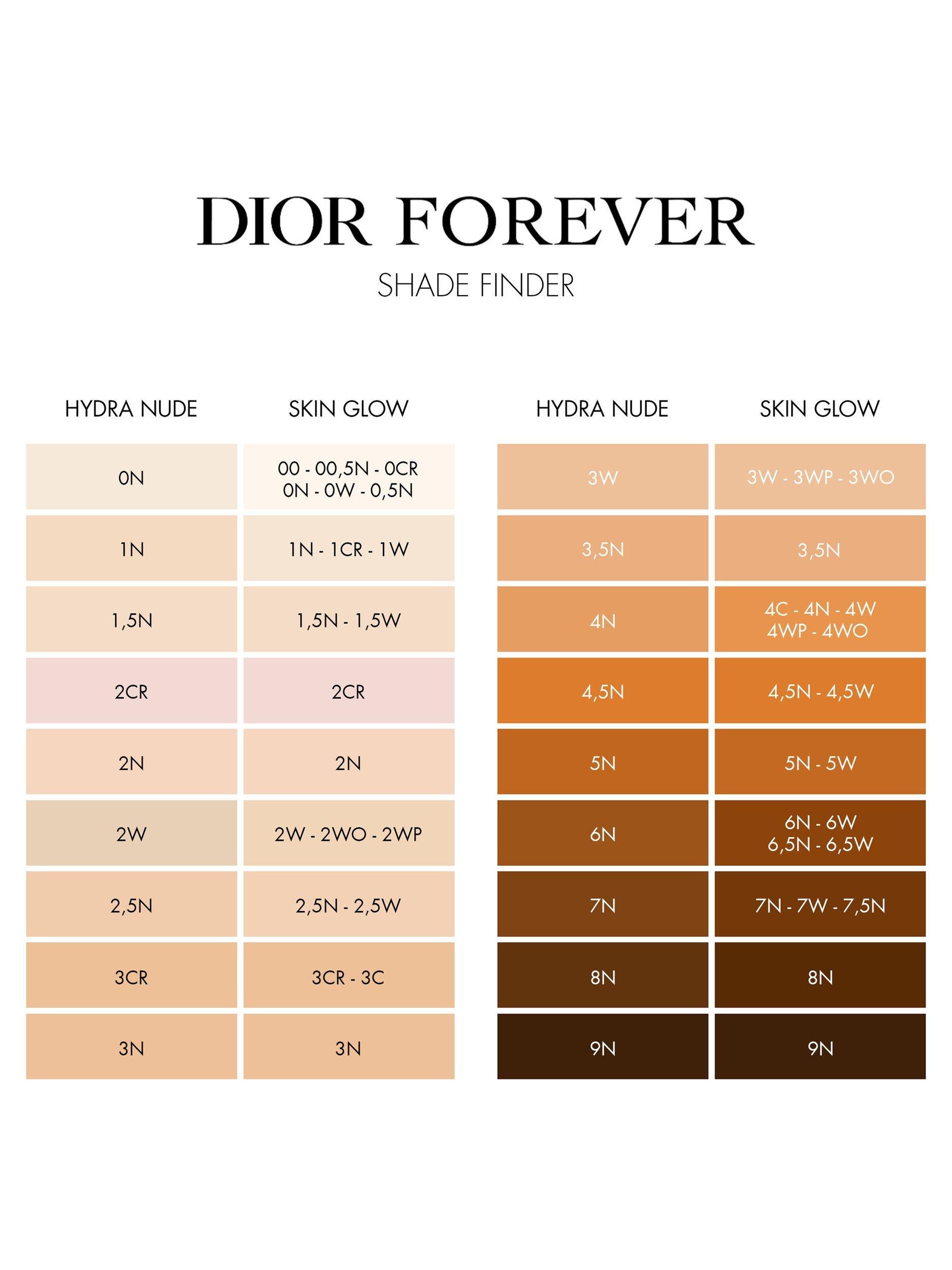 DIOR Forever Skin Glow Foundation 3W