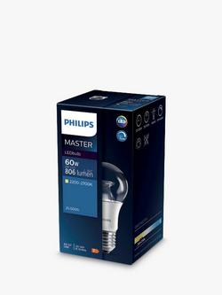Philips MASTER 60W E27 LED Dimmable Classic Bulb, Clear - view 2, Clear