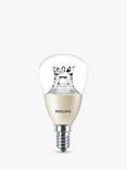 Philips MASTER 40W E14 LED Dimmable Classic Bulb, Clear